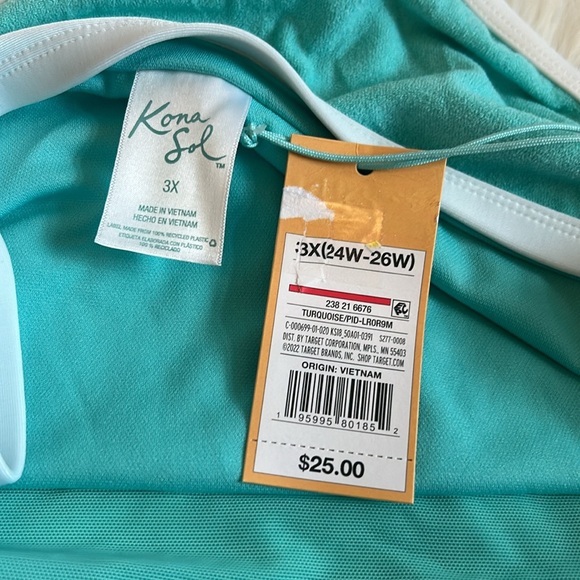 ⭐️NWT Kona Sol Plus Size Women's Bikini Bottom - Picture 3 of 4